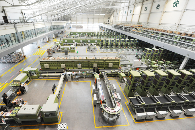 分拣的现代物流